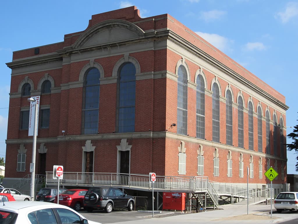The Substation heritage arts building in Newport