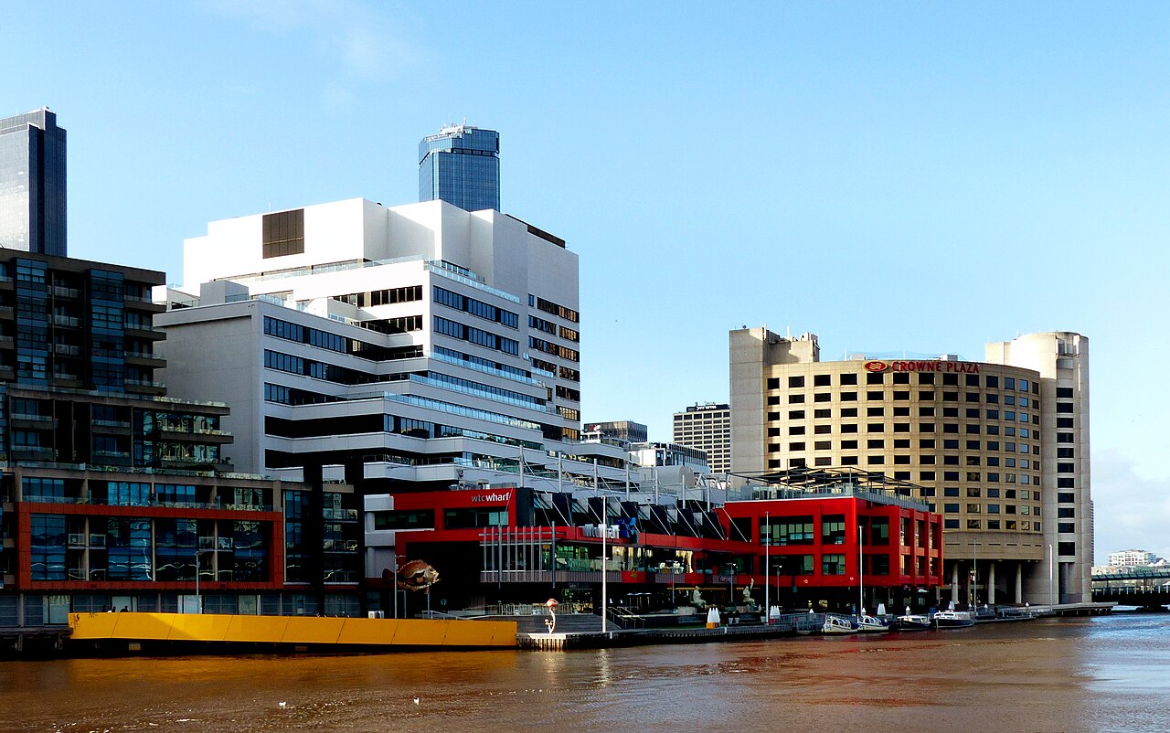 WTC Wharf on the Yarra River, the riverside precinct home to River's Edge Events